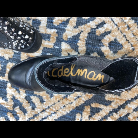 Sam Edelman Dover Silver Spike Chelsea Boot - Picture 12 of 12